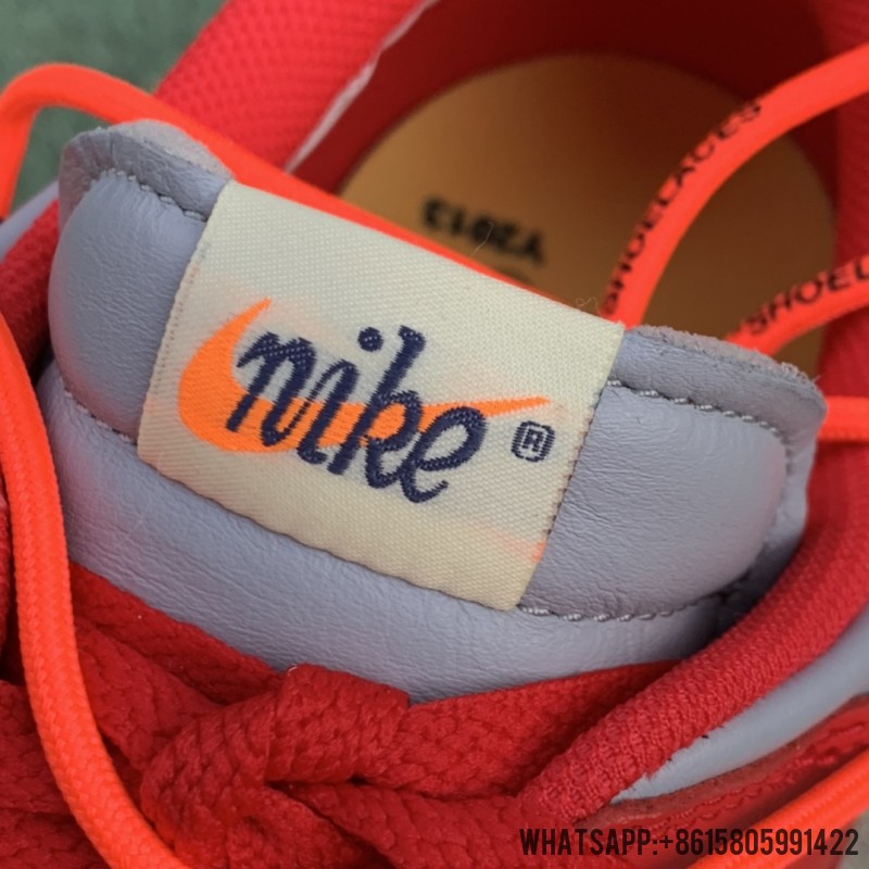 Off-White x Dunk Low 'University Red' CT0856-600