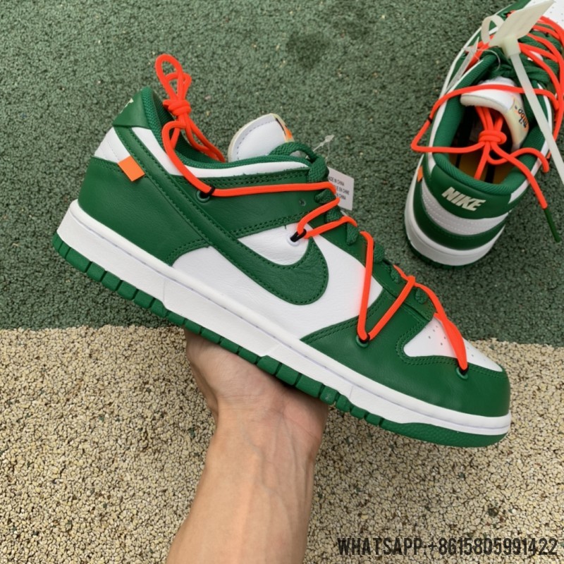 Off-White x Dunk Low 'Pine Green' CT0856-100