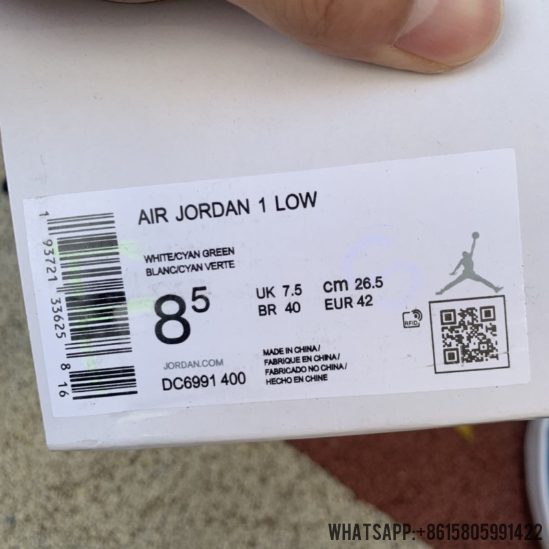 Air Jordan 1s Low 'Barcelona' DC6991-400