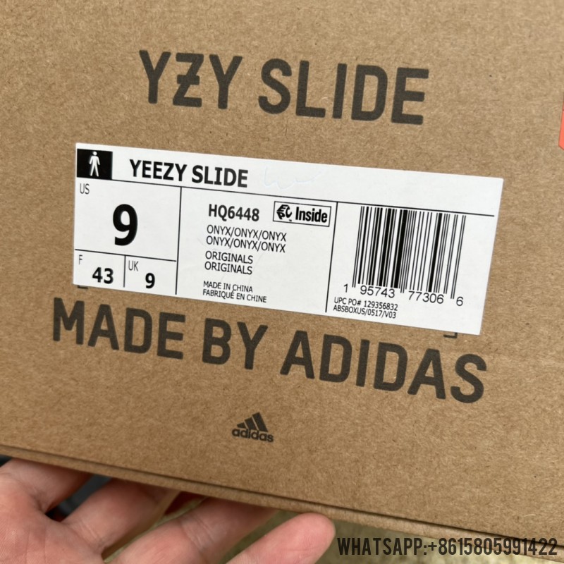Yeezy Slides 'Onyx'  HQ6448