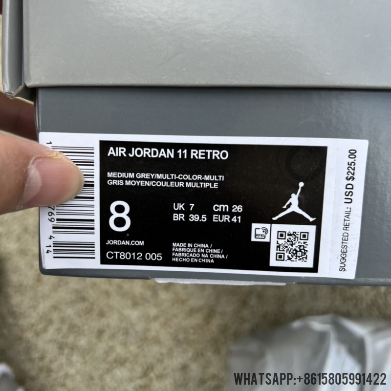 Air Jordan 11s Retro 'Cool Grey' 2021 CT8012-005