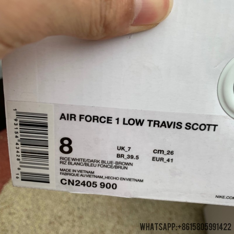 Travis Scott x Air Force 1 Low 'Cactus Jack' CN2405-900