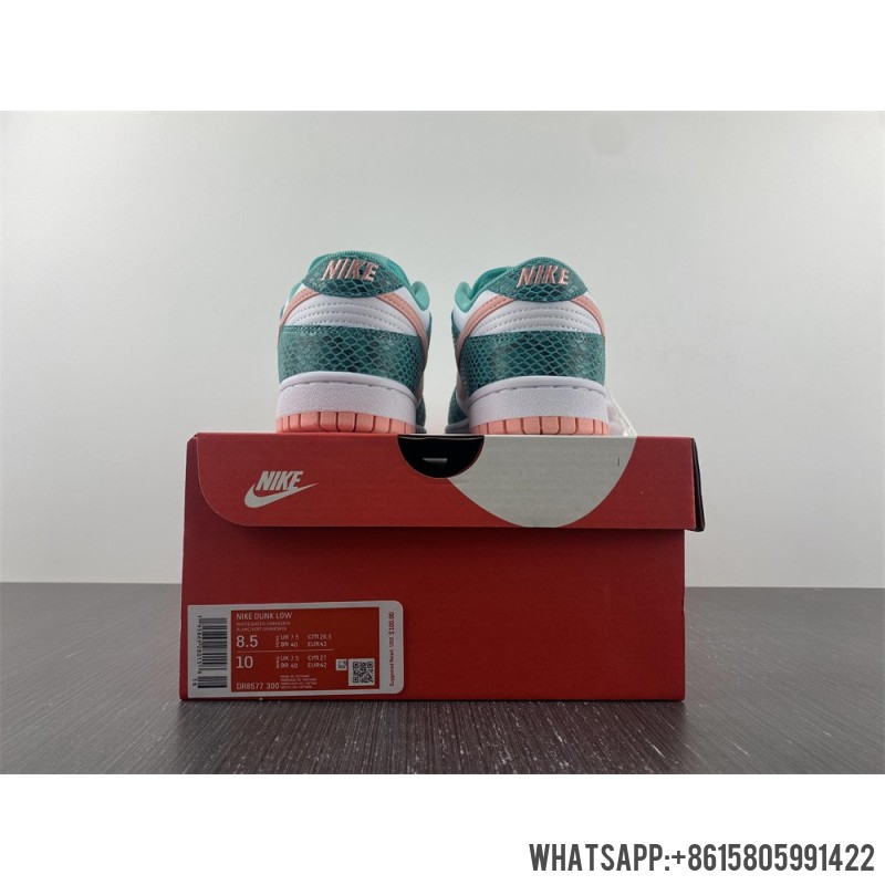 Nike Dunk Low SB Teal Snakeskin DR8577-300