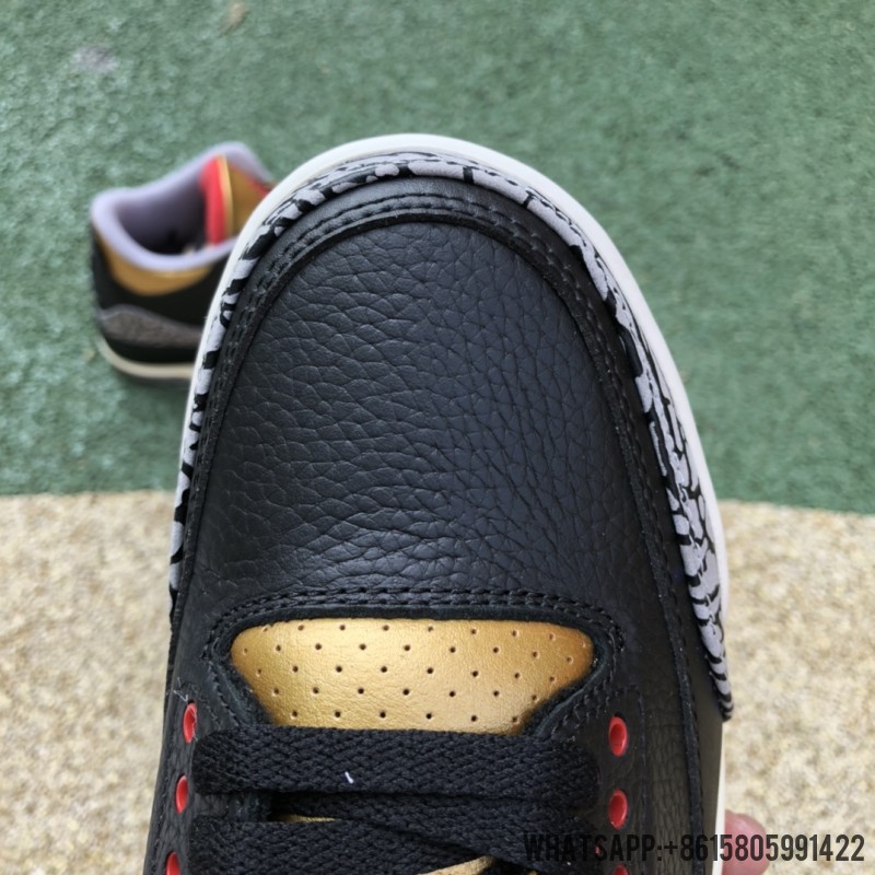 Wmns Air Jordan 3s Retro 'Black Gold' CK9246-067
