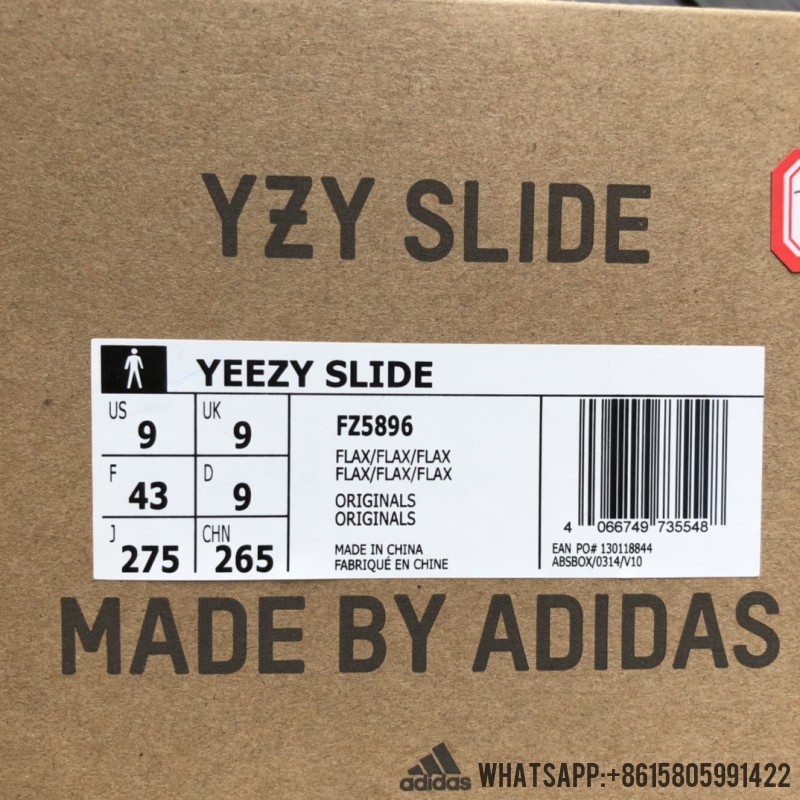 Yeezy Slides 'Flax' FZ5896