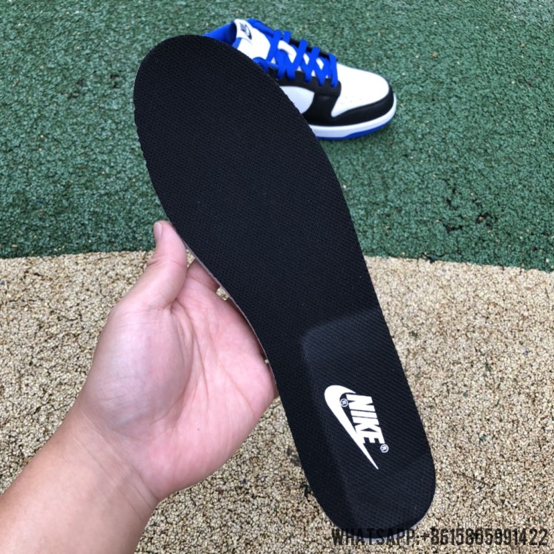 Nike SB Dunk Low 'White Black Game Royal' FD9064-110