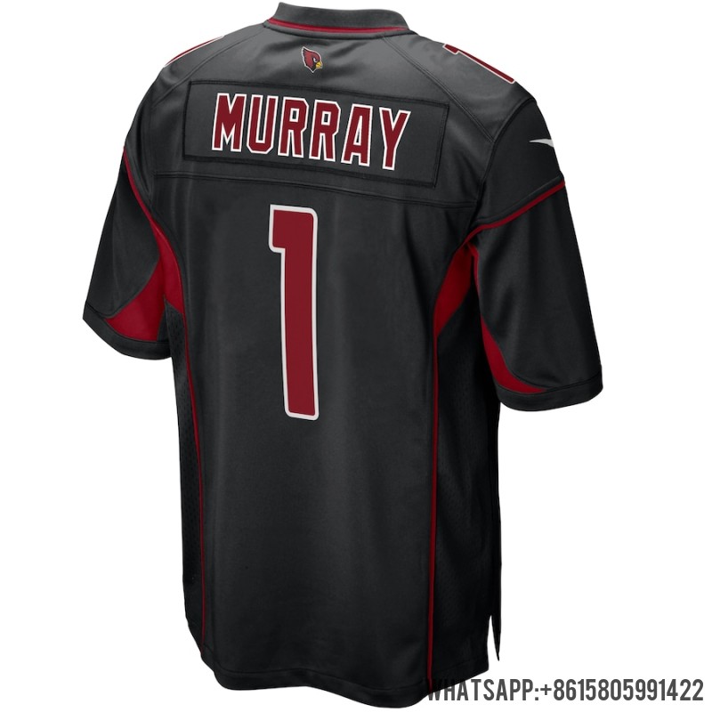 Men's Arizona Cardinals Kyler Murray Nike Black 2nd Alternate Game Jersey 3822103