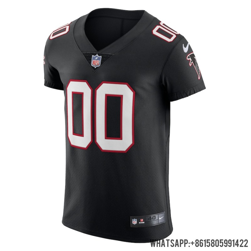 Men's Atlanta Falcons Nike Black Alternate Vapor Elite Custom Jersey 3689843