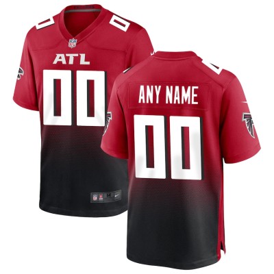 Men's Atlanta Falcons Nike Red Alternate Custom Game Jersey 3893879