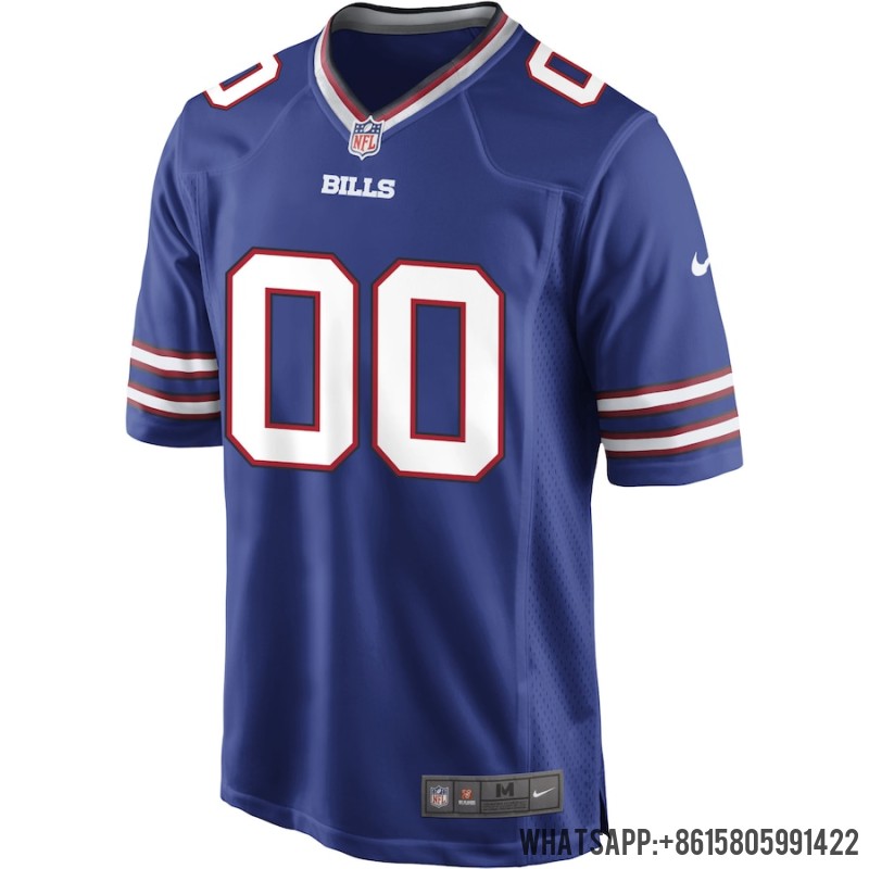 Cheap Men's Buffalo Bills Nike Royal Custom Game Jersey 3887265 For Sale