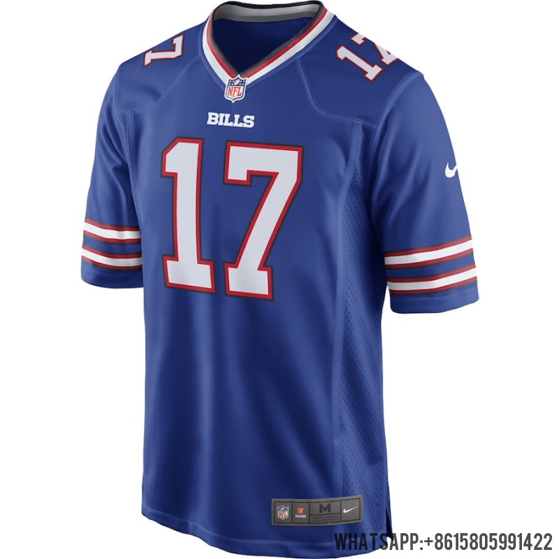 Cheap Men's Buffalo Bills Josh Allen Nike Royal Game Player Jersey 3139211 For Sale