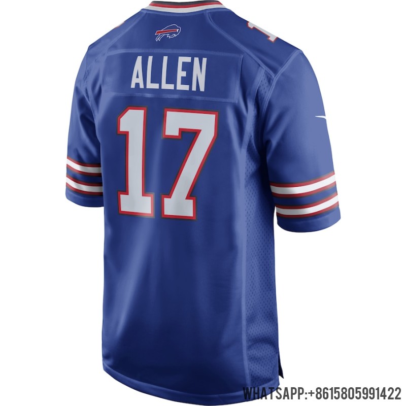 Cheap Men's Buffalo Bills Josh Allen Nike Royal Team Game Player Jersey 3892791 For Sale