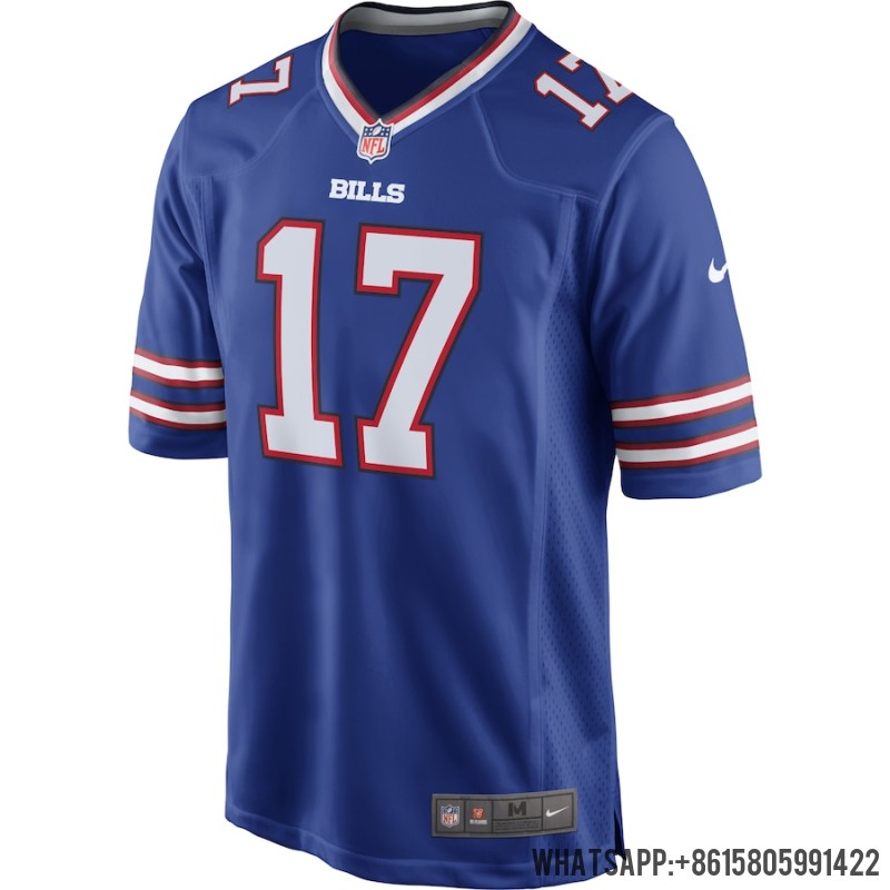 Cheap Men's Buffalo Bills Josh Allen Nike Royal Team Game Player Jersey 3892791 For Sale