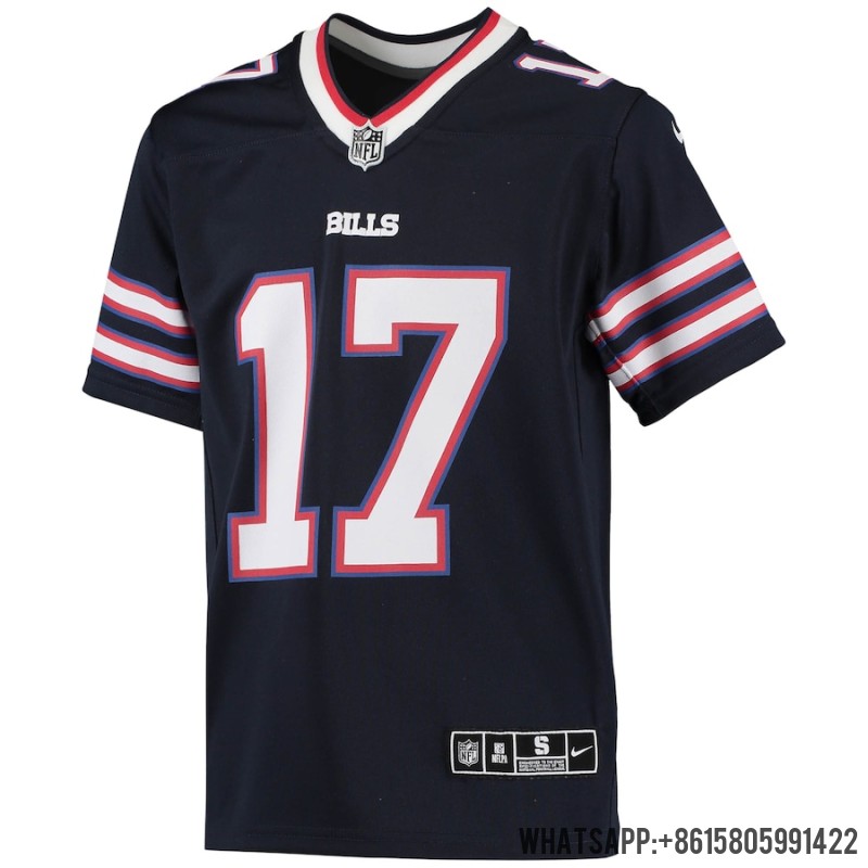 Cheap Youth Buffalo Bills Josh Allen Nike Navy Inverted Team Game Jersey 4393057 For Sale