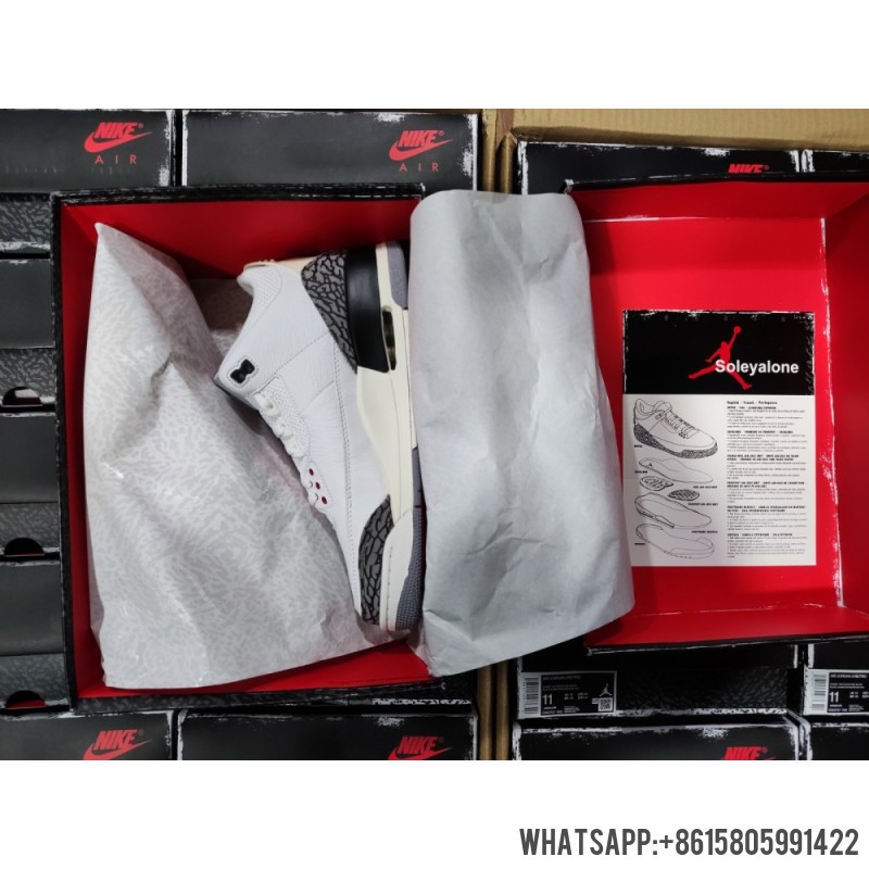 Cheap Air Jordan 3s Retro 'White Cement Reimagined' DN3707-100 For Sale