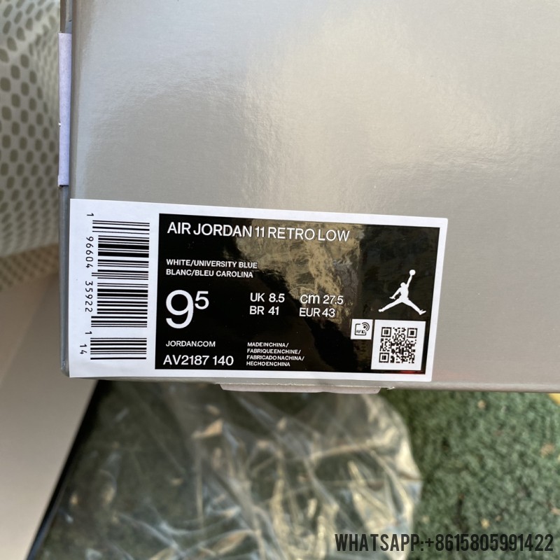 Cheap Air Jordan 11 Retro Low 'Cement Grey' AV2187-140 For Sale
