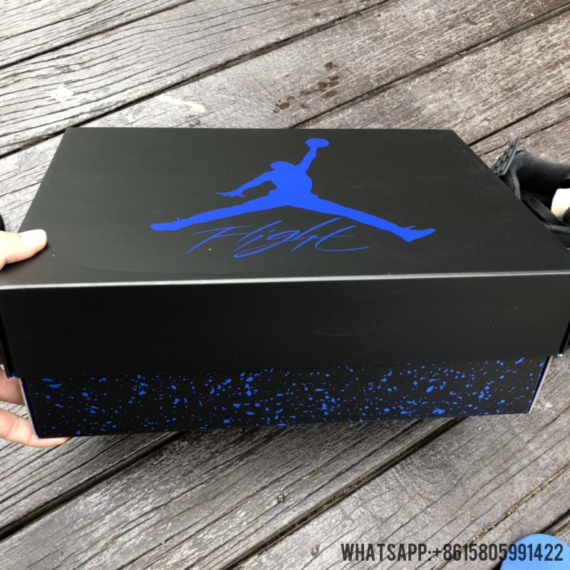 Cheap Air Jordan 4s Retro Black Game Royal CT8527-018 For Sale
