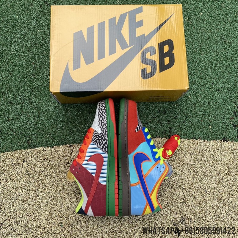 Cheap Nike Dunk Low SB 'What The Dunk' 318403-141 For Sale