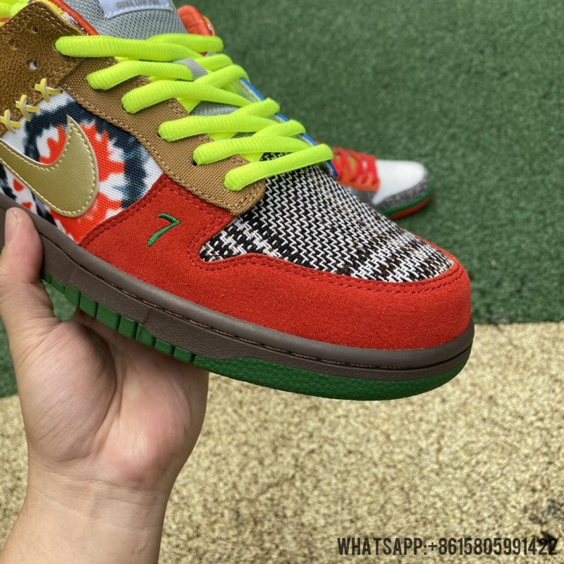 Cheap Nike Dunk Low SB 'What The Dunk' 318403-141 For Sale