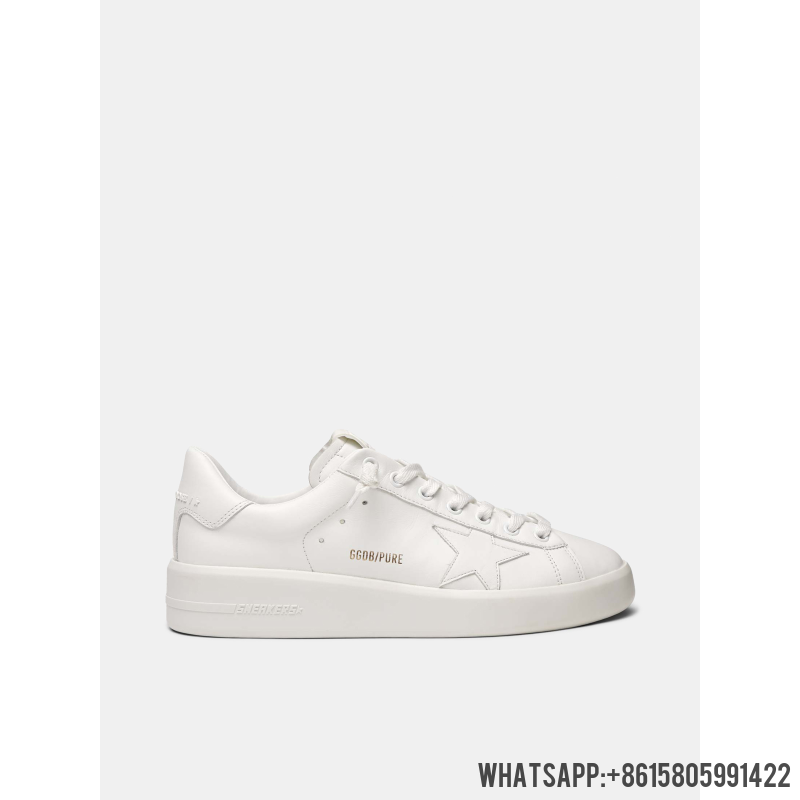Cheap Golden Goose PURESTAR white sneakers G36MS603.A204 For Sale