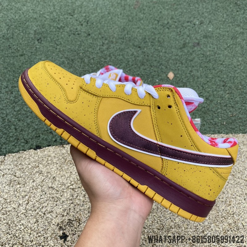 Cheap Nike Dunk Low Premium SB 'Yellow Lobster' 313170-137566 For Sale