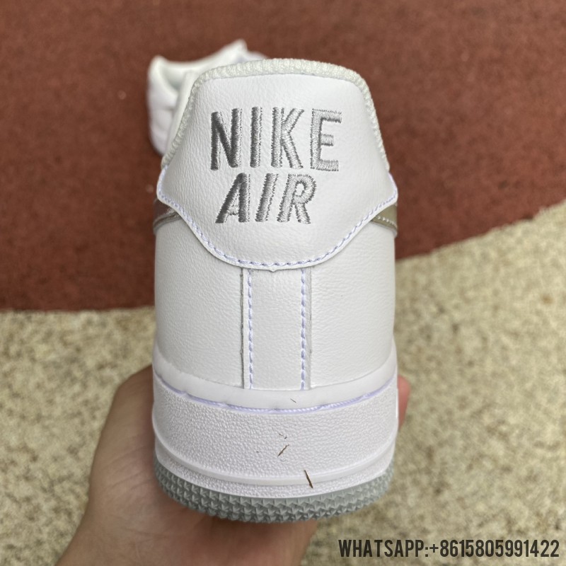 Cheap Nike Air Force 1 Low 'Color of the Month - White Silver' DZ6755-100 For Sale