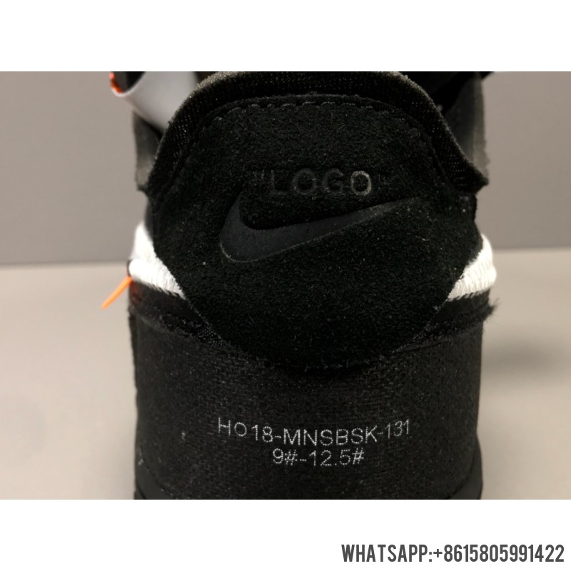 Off-White x Air Force 1 Low 'Black' AO4606-001
