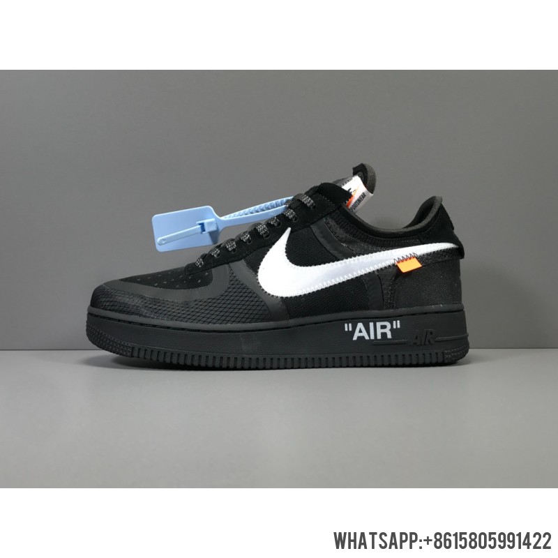 Off-White x Air Force 1 Low 'Black' AO4606-001