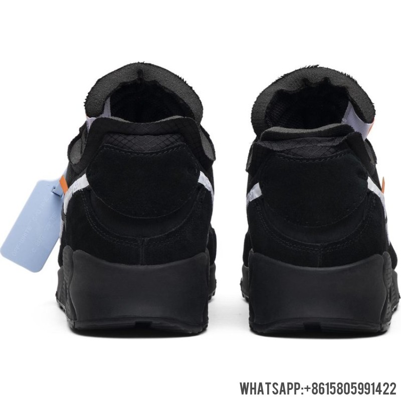 Cheap Off-White x Nike Air Max 90 'Black' AA7293-001 For Sale